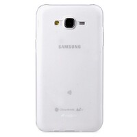 Силиконовый чехол с пленкой Melkco Poly Jacket TPU Case White для Samsung Galaxy J7 (2015)/ J7 Neo