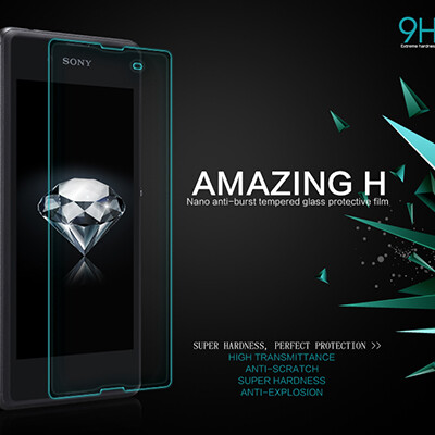 Противоударное защитное стекло Nillkin Amazing H для Sony Xperia E3 Dual(1)