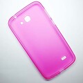 Силиконовый чехол Becolor Pink Mat для Huawei Ascend G730(#2)