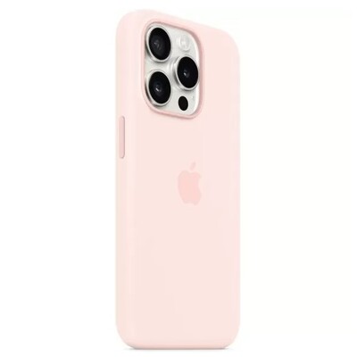 Силиконовый чехол с Magsafe золотисто-желтый для Apple iPhone 16 Pro Max(2)