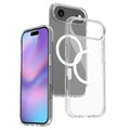 Защитный чехол с магнитной пластиной MagSafe TPU+PC Magic Mask Air Bairrer прозрачный для Apple iPhone Air(#2)