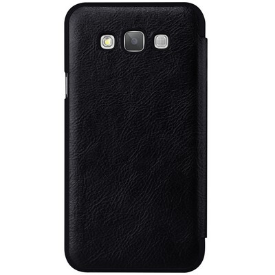 Кожаный чехол Nillkin Qin Leather Case Black для Samsung Galaxy E7(2)