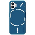 Пластиковый чехол Nillkin Super Frosted Shield Синий для Nothing Phone 2(#1)