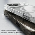 Защитный чехол с магнитной пластиной MagSafe TPU+PC Magic Mask Air Bairrer прозрачный для Apple iPhone 17 Pro Max(#8)