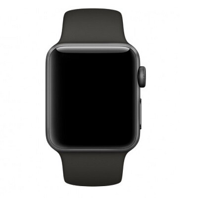 Ремешок силиконовый Sport Band темно-серый для Apple Watch Series  49/45/44/42mm(3)