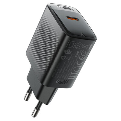 Зарядное устройство Acefast A104 GaN PD25W черный(1)