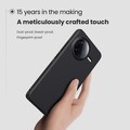 Пластиковый чехол с пластиной Magsafe Nillkin Super Frosted Shield Pro Magnetic Case Черный для Xiaomi Poco F7 Pro(#6)
