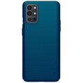Пластиковый чехол с подставкой Nillkin Super Frosted Shield Синий для OnePlus 9R(#1)