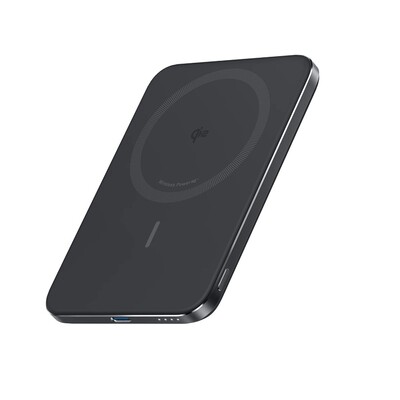 Внешний аккумулятор Anker Nano A1665 Qi2 15W 5000mAh (CCC) черный(2)