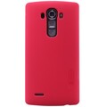 Пластиковый чехол с пленкой Nillkin Super Frosted Shield Red для LG G4(#1)