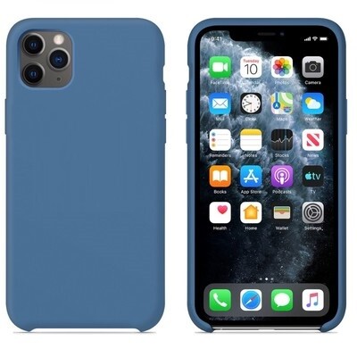 Силиконовый чехол Denim Blue для Apple iPhone 11 Pro(1)
