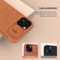 Кожаный чехол Nillkin Qin Pro Leather Case Красный для Apple iPhone 14 Plus(#4)