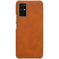Кожаный чехол Nillkin Qin Leather Case Коричневый для Huawei Honor 30s(#2)
