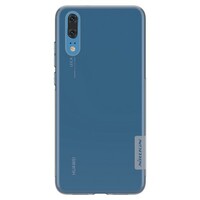 Силиконовый чехол Nillkin Nature TPU Case Серый для Huawei P20