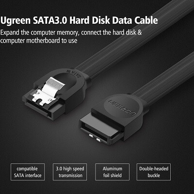 Кабель компьютерный Ugreen US217 Sata 3.0 to Serial ATA V3.0 6Mb/s(5)