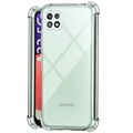 Защитный силиконовый чехол TPU AntiShock прозрачный с защитой камеры для Samsung Galaxy A22s(#1)