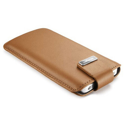 Кожаный чехол футляр SGP Crumena Brown для Apple iPhone 5/5s/SE(3)