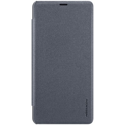 Полиуретановый чехол книга Nillkin Sparkle Leather Case Черный для Huawei Honor Note 10(1)