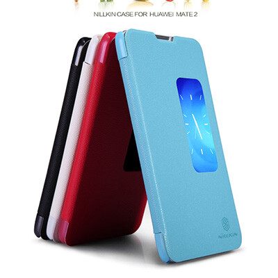 Полиуретановый чехол Nillkin Fresh Series Red для Huawei Ascend Mate 2(3)