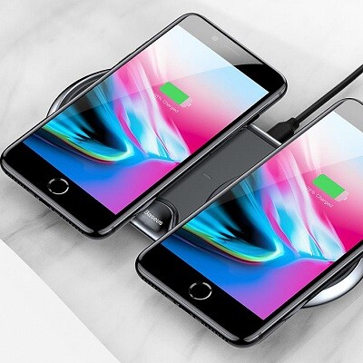 Беспроводное зарядное устройство Baseus Dual Wireless Charger(8)