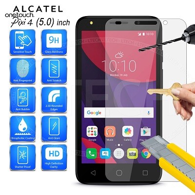 Противоударное защитное стекло Ainy Tempered Glass Protector 0.3mm для Alcatel POP 4 Plus 5056D(2)