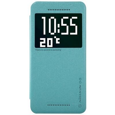 Полиуретановый чехол Nillkin Sparkle Leather Case Blue для HTC Desire 826(1)