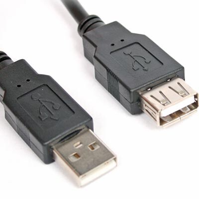 Кабель удлинитель USB 2.0 AM/AF 2m(Папа-Мама)(2)