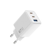 Зарядное устройство WiWU Cube 67W 2C+A GaN Fast Charger Wi-G026