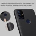 Пластиковый чехол с подставкой Nillkin Super Frosted Shield Синий для OnePlus Nord N10 5G(#5)