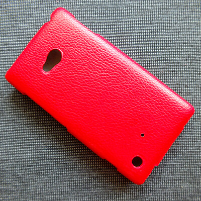 Кожаный чехол Up Case Red для Nokia Lumia 720(2)