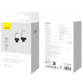 Кабель Baseus CoolPlay Series Fast Charging Cable USB to Type-C 100W 1m (CAKW000602) белый(#5)