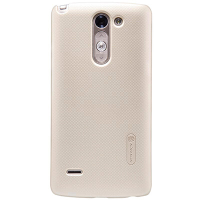 Пластиковый чехол Nillkin Super Frosted Shield Gold  для LG G3 Stylus D690(1)