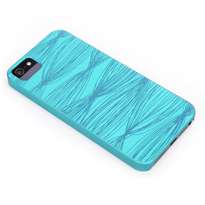 Пластиковый чехол накладка Rock Luxurious Series Light Blue для Apple iPhone 5/5s/SE(1)