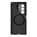 Бампер с магнитом и подставкой Nillkin CarboProp Magnetic Case черный для Samsung Galaxy Z Fold 7(#3)