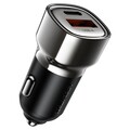 Автомобильное зарядное устройство Acefast B20 45W (1xUSB-C + 1xUSB-A)(#1)