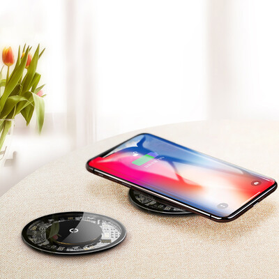Беспроводное зарядное устройство Baseus Simple Wireless Charger Crystal(10)