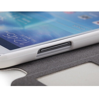 Кожаный чехол ROCK Flexible Series White для Samsung i9200 Galaxy Mega 6.3(3)