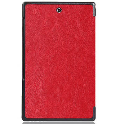 Полиуретановый чехол Book Cover Case Red для Sony Xperia Tablet Z3 Compact(2)