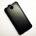 Кожаный чехол Armor Case Black для HTC Desire 301/Zara mini(#2)