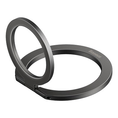 Кольцо с MagSafe для iPhone Baseus Halo Series Foldable Metal Ring (SUCH000013) серый(5)