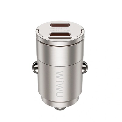 Автомобильное зарядное Wiwu Nano Series C+C Fast Car Charge 30w QC-029(4)