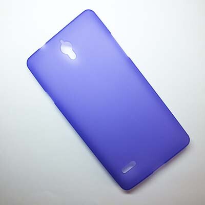 Силиконовый чехол Becolor Purple Mat для Huawei Ascend G700(1)