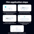 Защитное стекло Антишпион Nillkin Guardian Full Coverage Privacy Tempered Glass  для Samsung Galaxy S25 Plus(#8)
