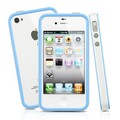 Бампер SGP Neo Hybrid 2S Pastel Series White Blue для Apple iPhone 4/4S(#1)