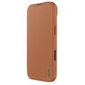 Кожаный чехол Nillkin Qin Prop Leather Case коричневый для Apple iPhone Air(#1)