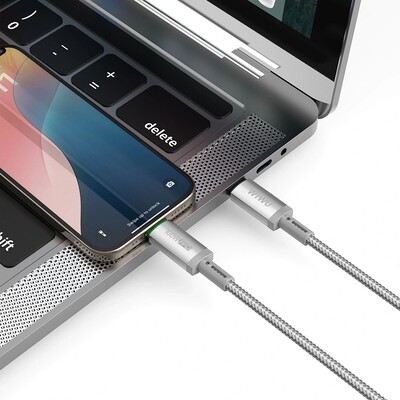 Магнитный кабель для зарядки WiWU 100W Maglink Magnetic Cable Wi-C084 C-C 1M(5)