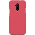 Пластиковый чехол с подставкой Nillkin Super Frosted Shield Красный для OnePlus 7T Pro(#1)