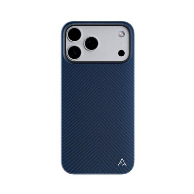 Кевларовый чехол с Magsafe AIRITY Oriental Ink Veil синий для Apple iPhone 17 Pro Max(1)