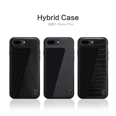 Гибридная накладка Nillkin Hybrid Case Dot texture Black для Apple iPhone 7 Plus(5)