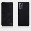 Кожаный чехол Nillkin Qin Leather Case Черный для Xiaomi 12 Lite(#4)